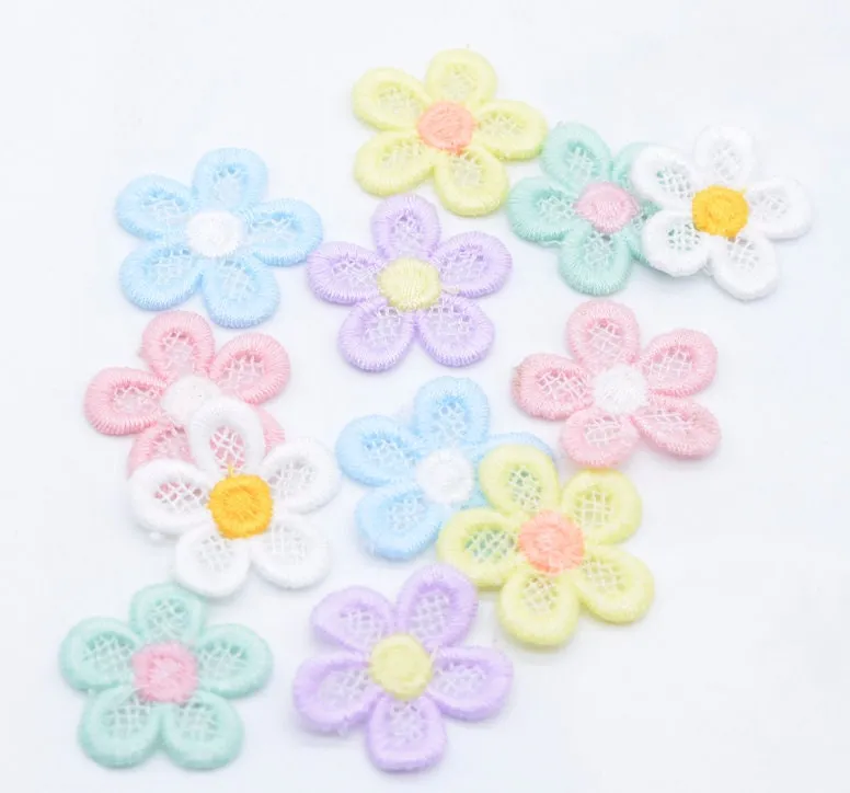 10 Pcs Flower Patch, Sew On, Embroidered Patch for Jeans, Iron On Flower, Iron On Appliqué, Iron On Badge, Patches Iron On,