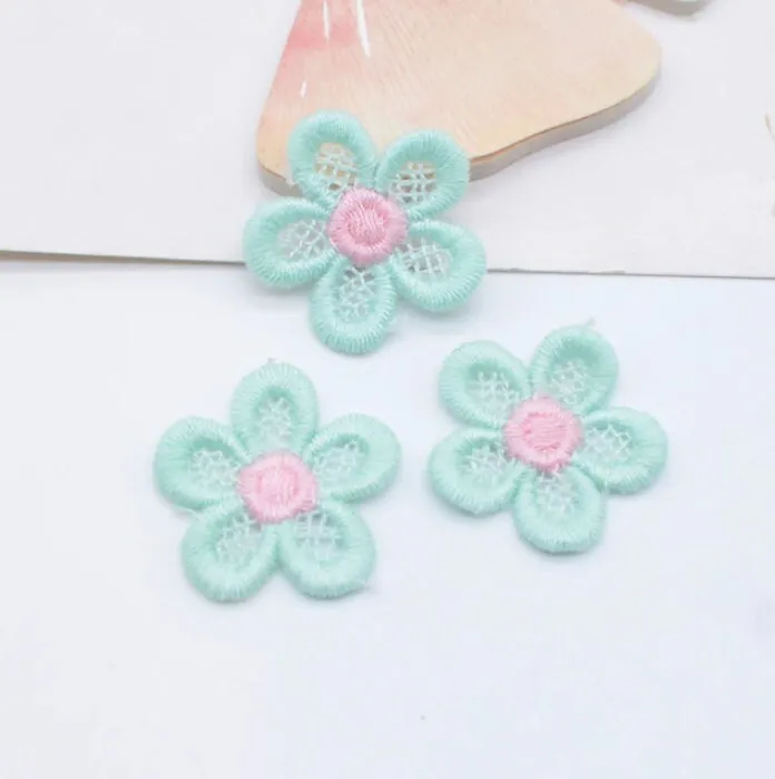 10 Pcs Flower Patch, Sew On, Embroidered Patch for Jeans, Iron On Flower, Iron On Appliqué, Iron On Badge, Patches Iron On,