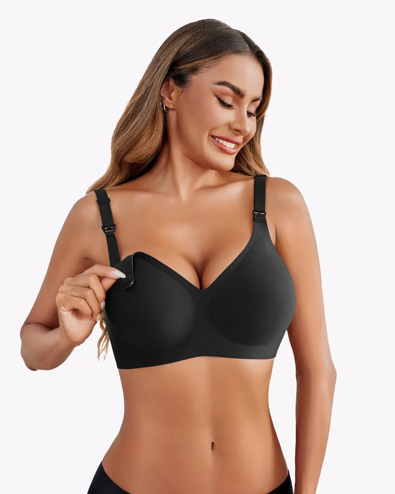 2 Pack Nursing Bras Seamless Maternity Bras