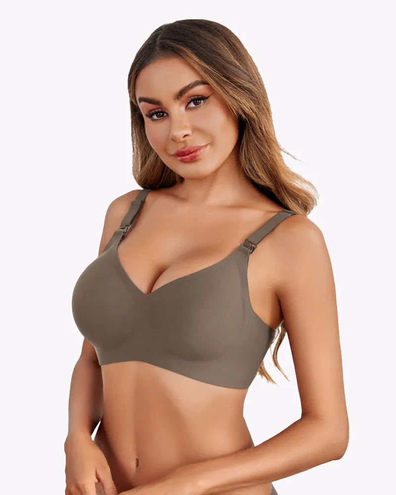 2 Pack Nursing Bras Seamless Maternity Bras