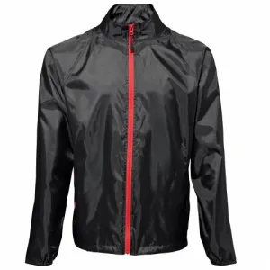 2786 Mens Contrast Lightweight Windcheater Shower Proof Jacket (Pack of 2)