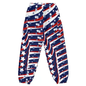 4th of July Stars Women's Bloomer Yoga Pants