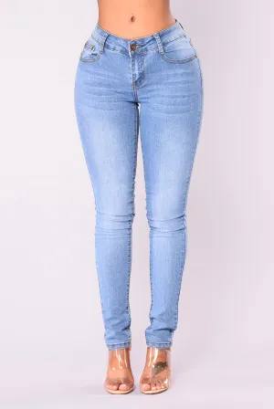 Always Bossy Skinny Jeans - Medium Denim