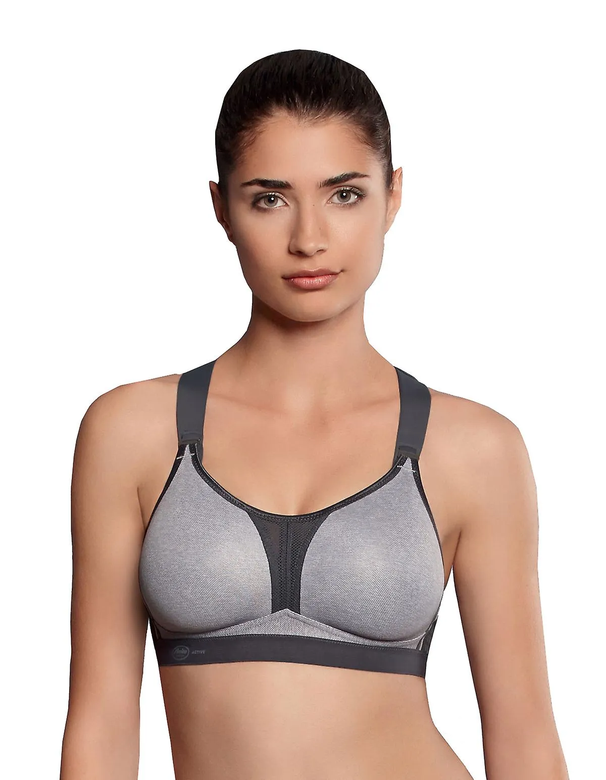 Anita Active Dynamix Star Max Support Sports Bra, Heather Grey