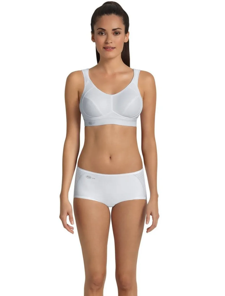 Anita Maximum Support and Extreme Control wirefree Sports Bra, White