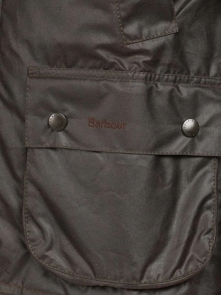 BARBOUR Bedale Wax Jacket - Mens - Rustic