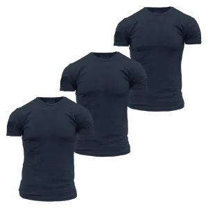 Basic T-Shirts - Navy - 3 Pack