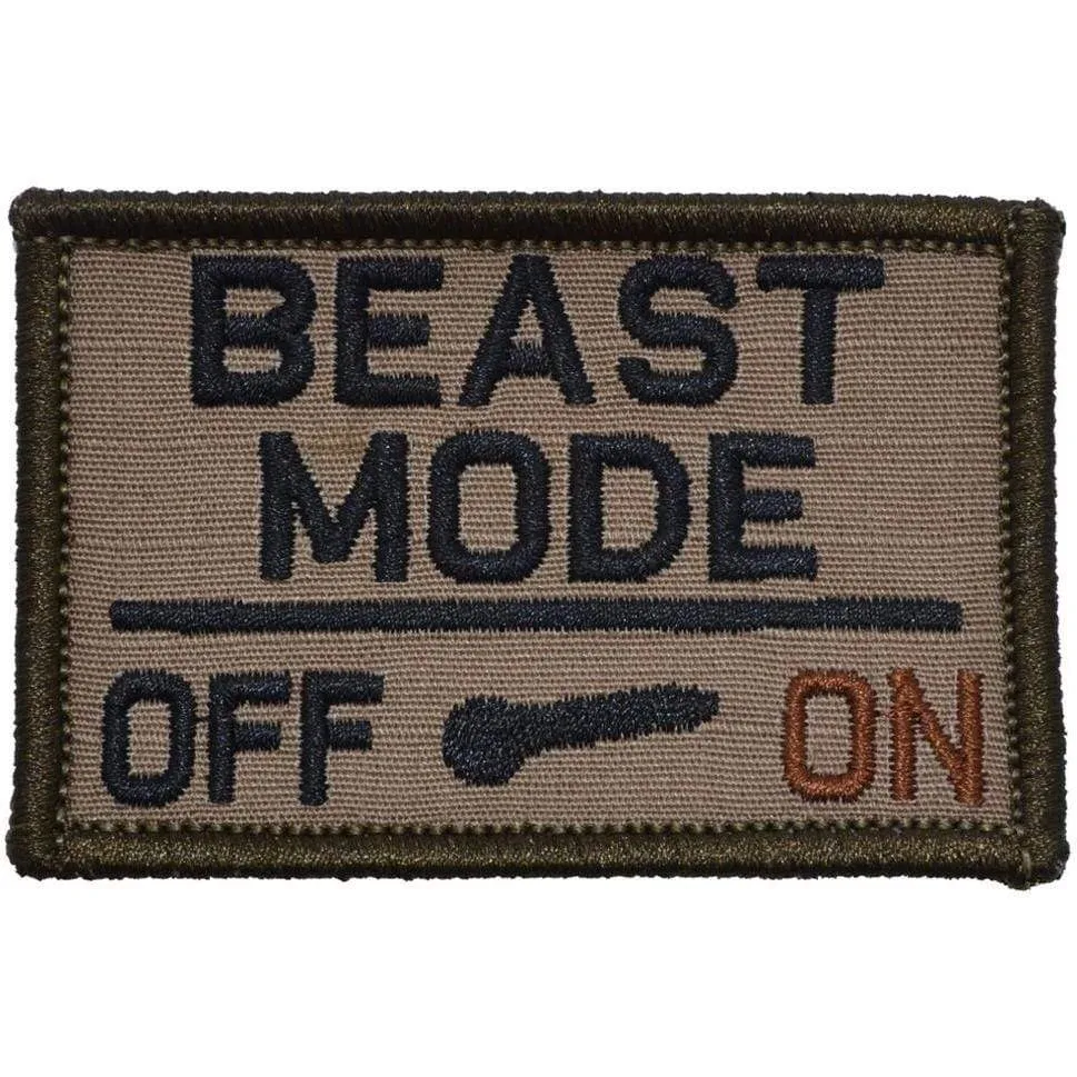 BEAST MODE Activated - 2x3 Patch