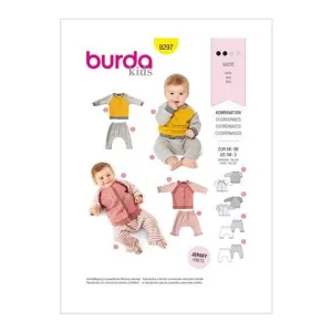 Burda Pattern X09297 Misses' Casual Jackets & Bottoms (1M-3)