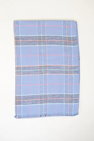 Cozy Scarf, Peri Tartan