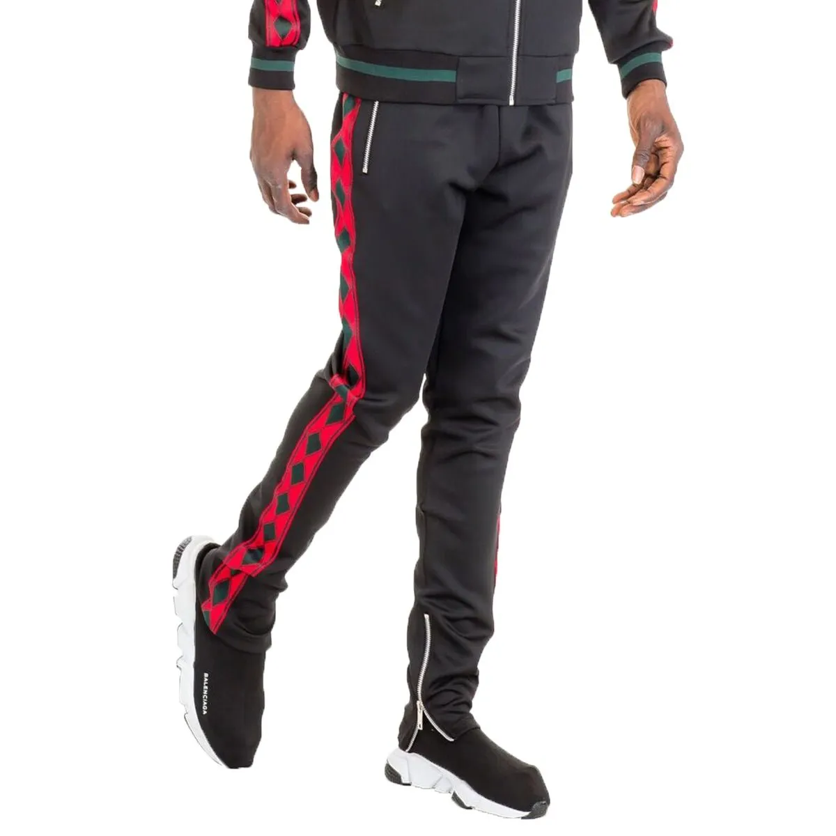 Diamond Lineage Track Pants (4 Colors)