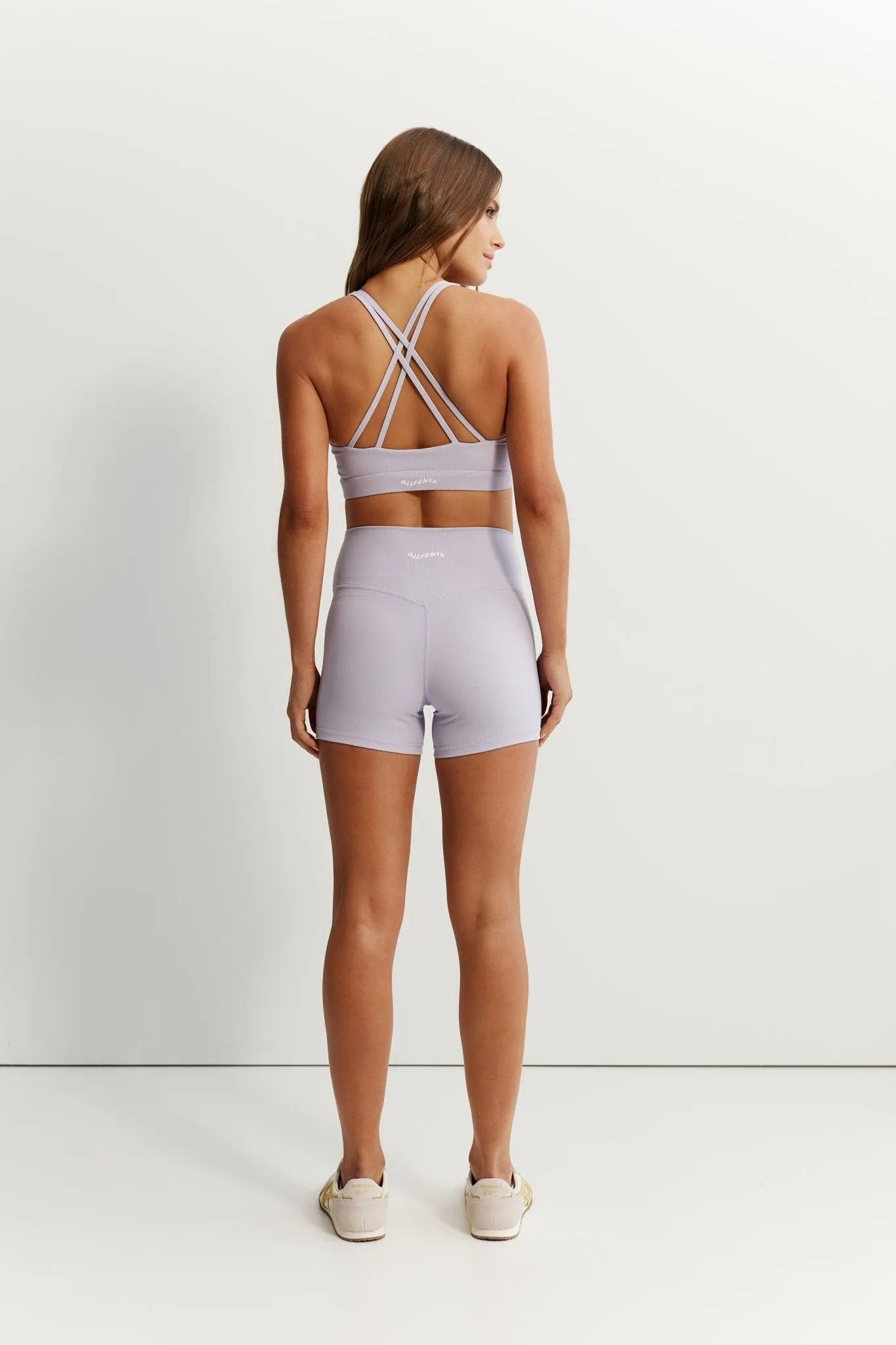 EcoRib Cross Back Sports Bra