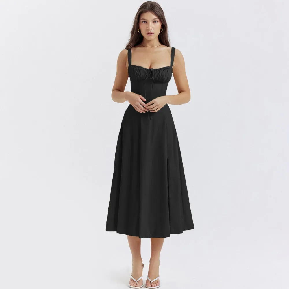 Elegant Midi Holiday Dress