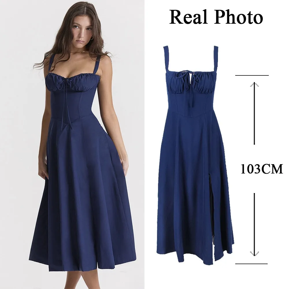 Elegant Midi Holiday Dress