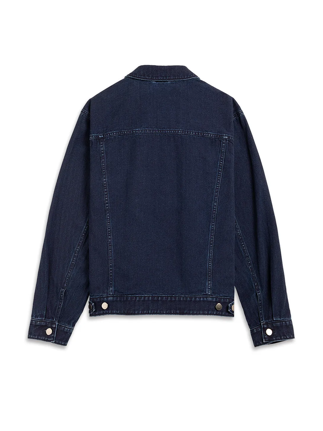 Elliot Herringbone Denim Jacket