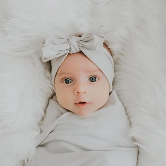 Ely's & Co. Jersey Cotton Bow Headband