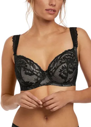 Fantasie Bronte Uw Side Support Plunge, Black