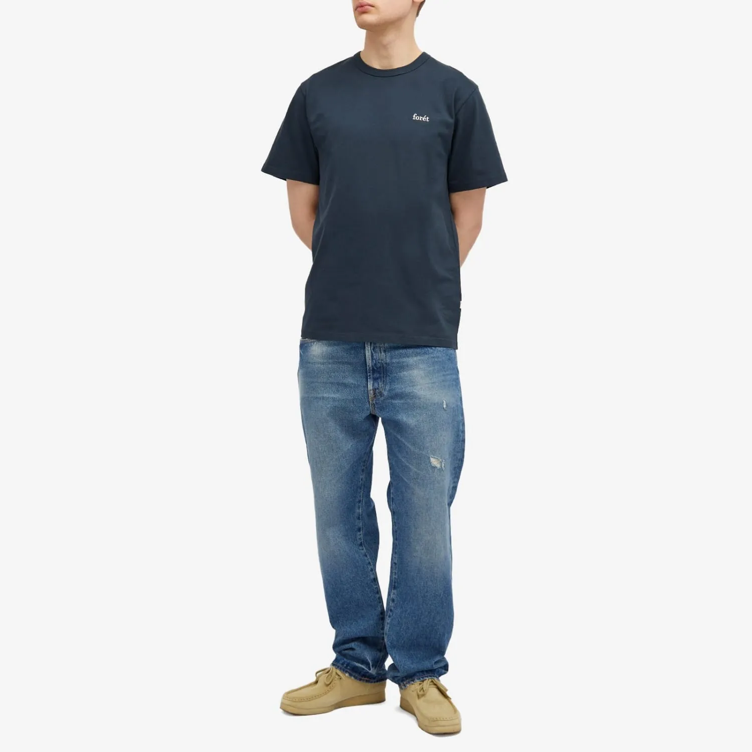 Foret Bass T-shirt, navy blue