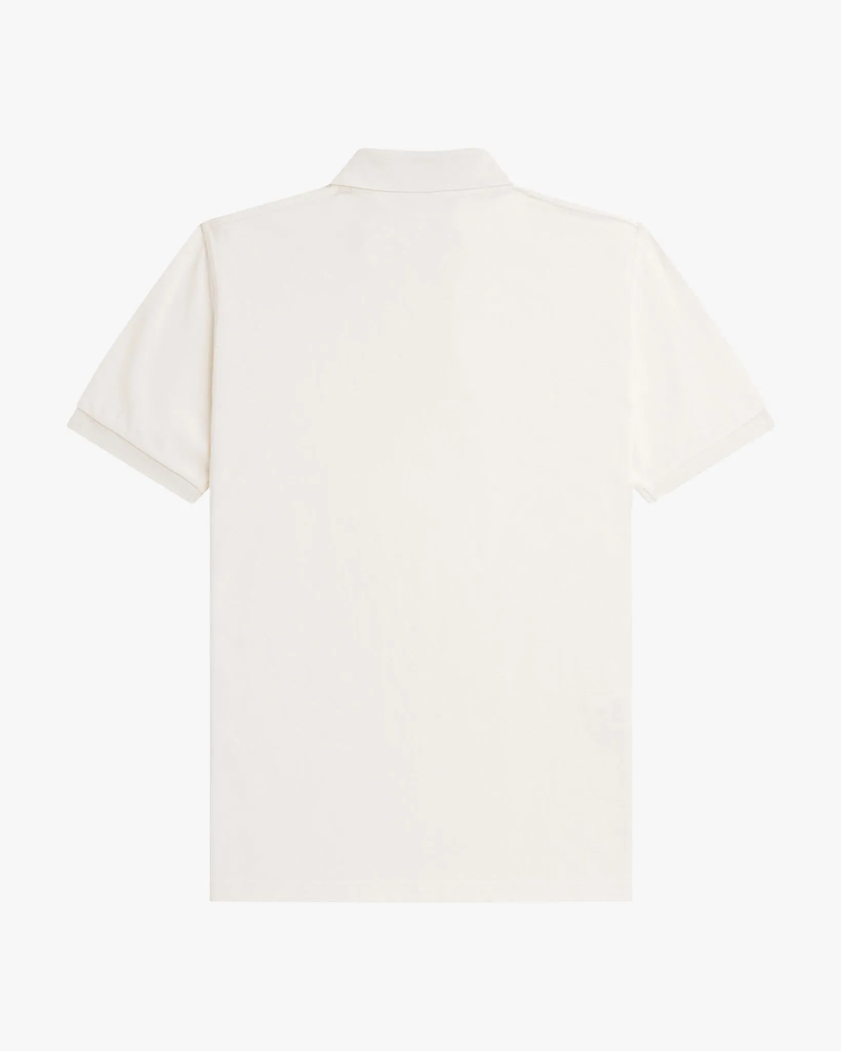 Fred Perry M3 Made In England Plain Polo Shirt - Ecru / Honeycomb