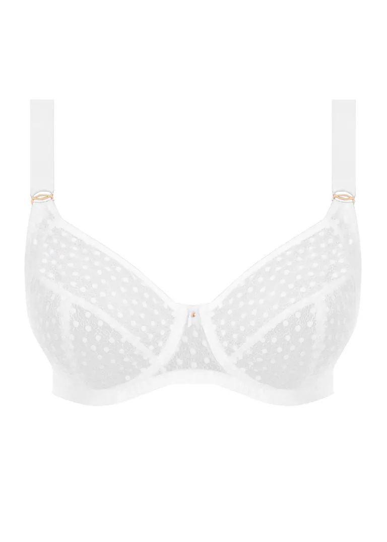 Freya Starlight K Cup Bra, White | White Freya Bra | Side Support Bras