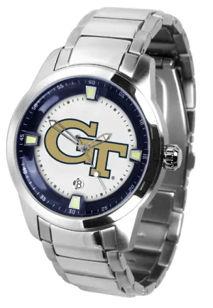 Georgia Tech Titan Steel Men’s Watch