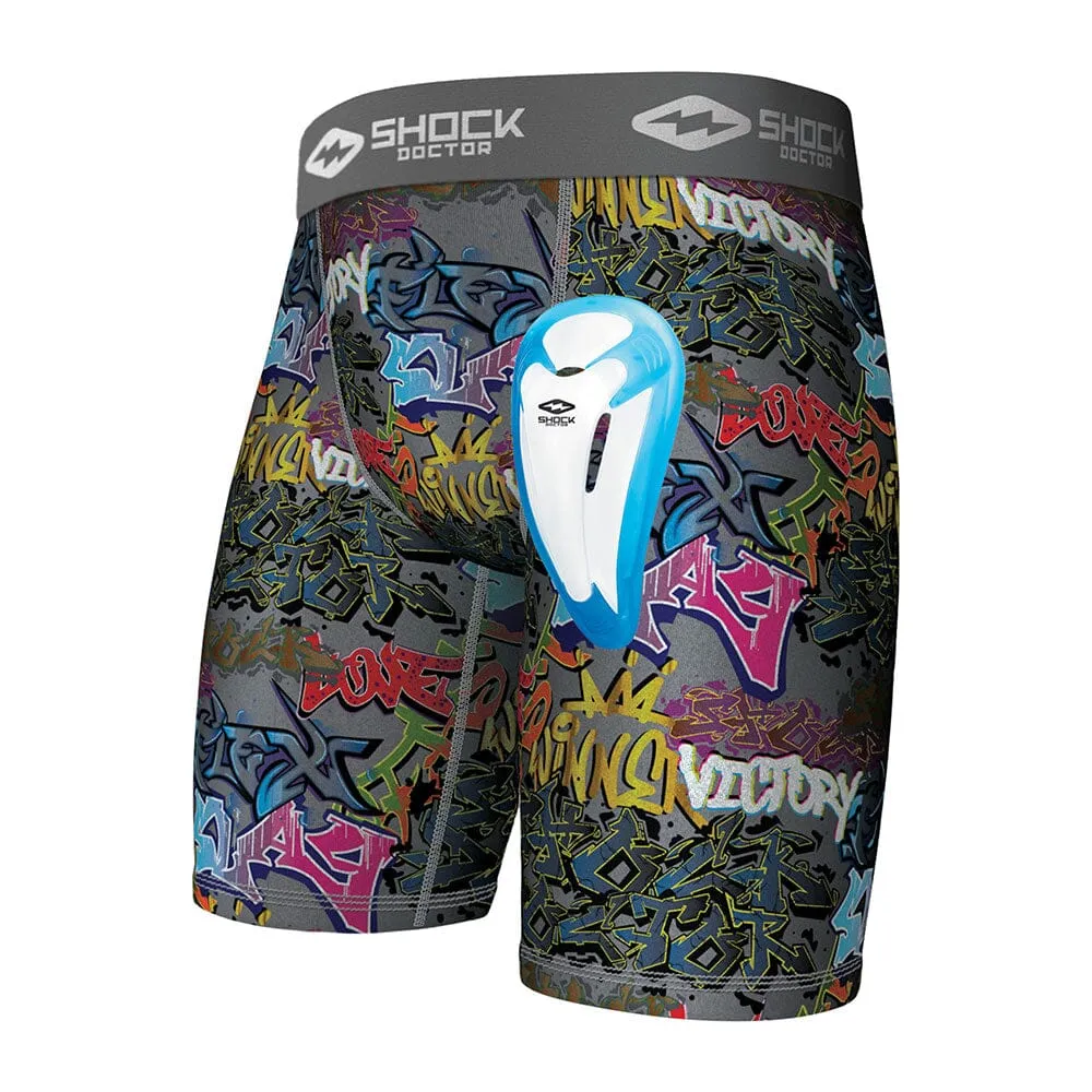 Graffiti Core Compression Short with Bio-Flex Cup