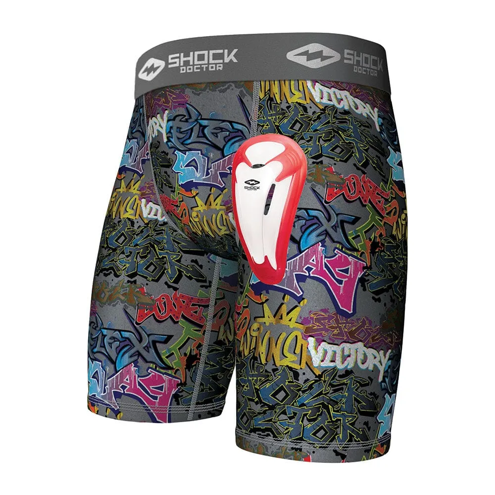 Graffiti Core Compression Short with Bio-Flex Cup