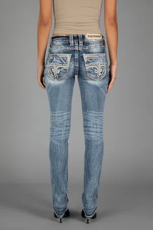 HIBISCUS STRAIGHT JEANS