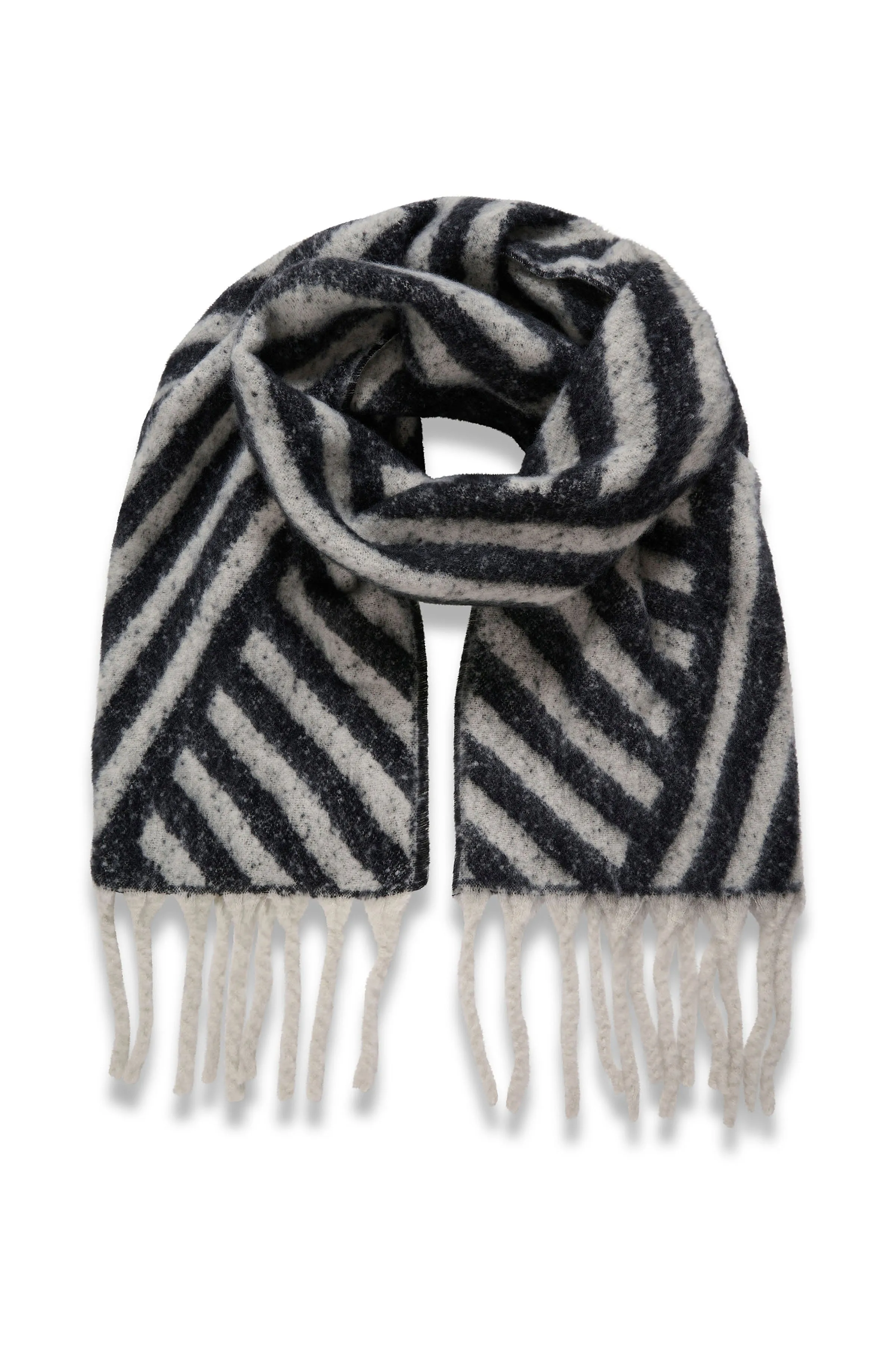 Kaffe Curve Jolana Scarf in Grey