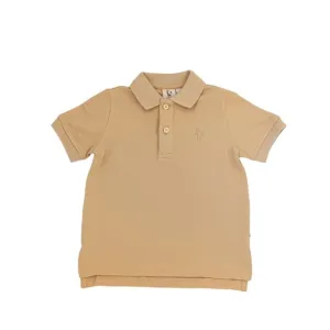 Karibou Kids Polo T-Shirt - Sand Dune