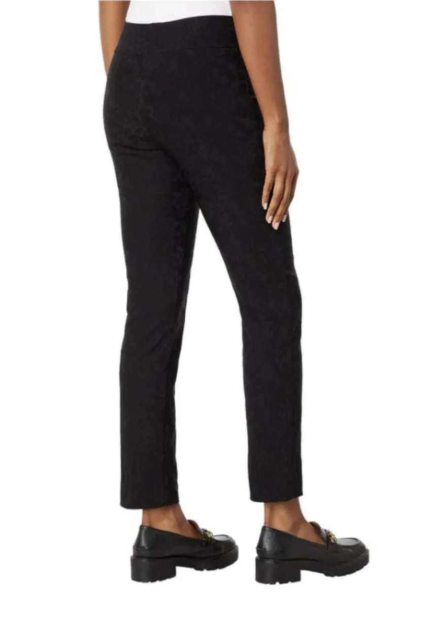 Krazy Larry Black Pull On Ankle Pant