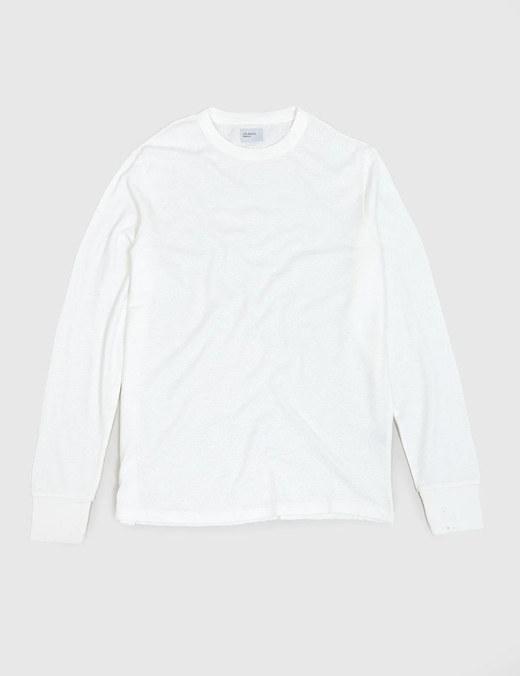 Les Basics Le Long Sleeve T-Shirt - White