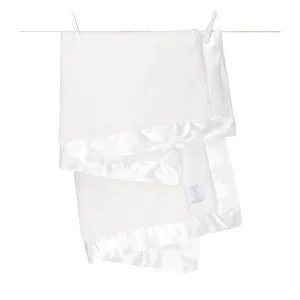 Luxe Solid Blanket White