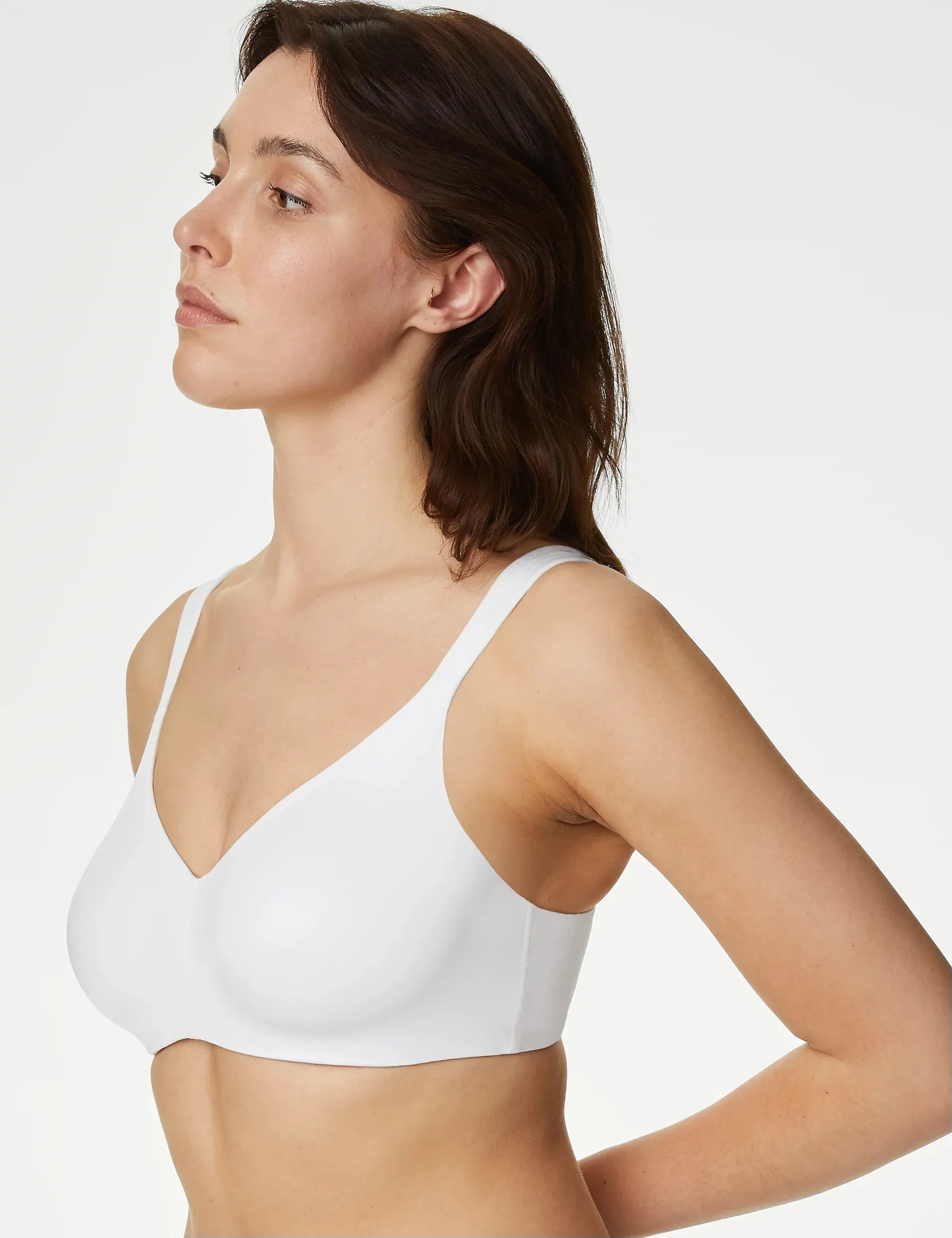 Marks & Spencer Flexifit Wired Minimiser Bra, white