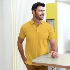 Mustard Yellow Polo T shirt