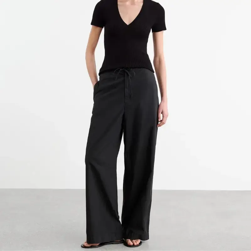 Nili Lotan - Kai Pant in Jet Black