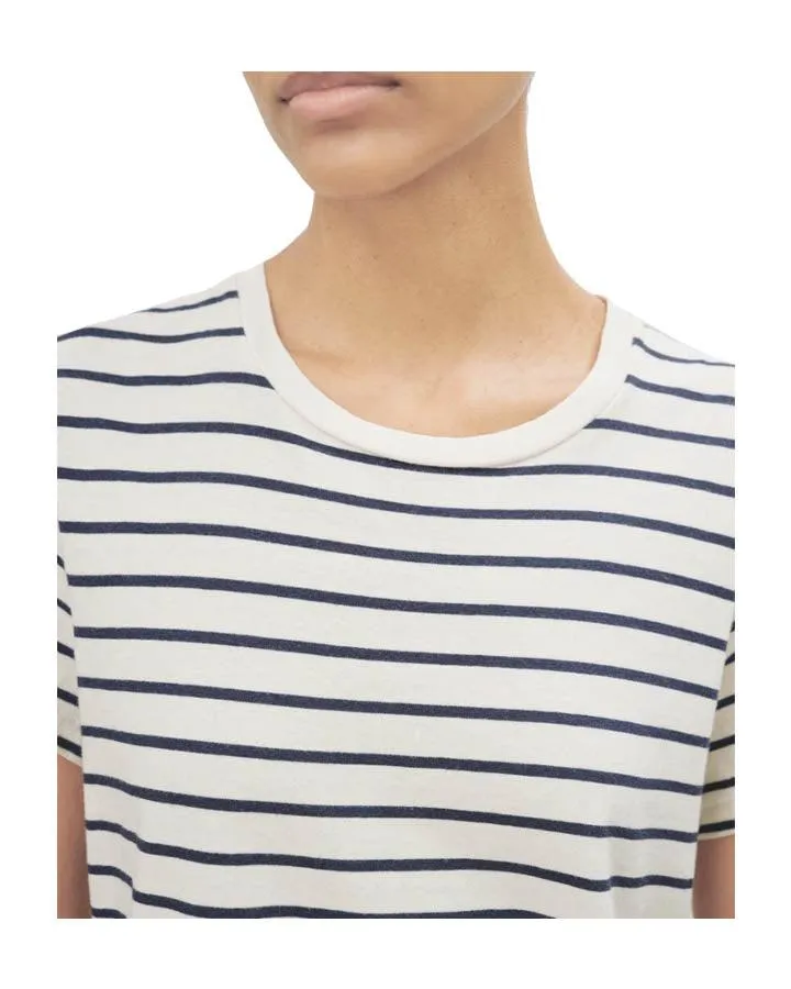 Nili Lotan Mariela Crewneck Stripe Tee