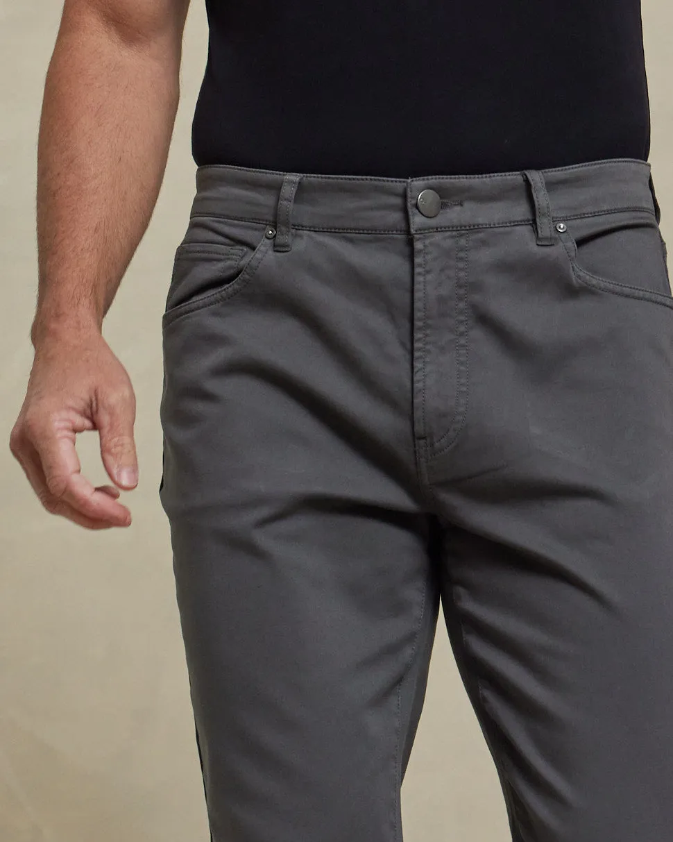 R51 Pant - Flex Terry Comfort Stretch 5-Pocket - Dark Grey