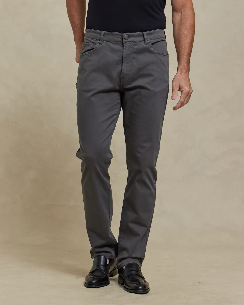 R51 Pant - Flex Terry Comfort Stretch 5-Pocket - Dark Grey