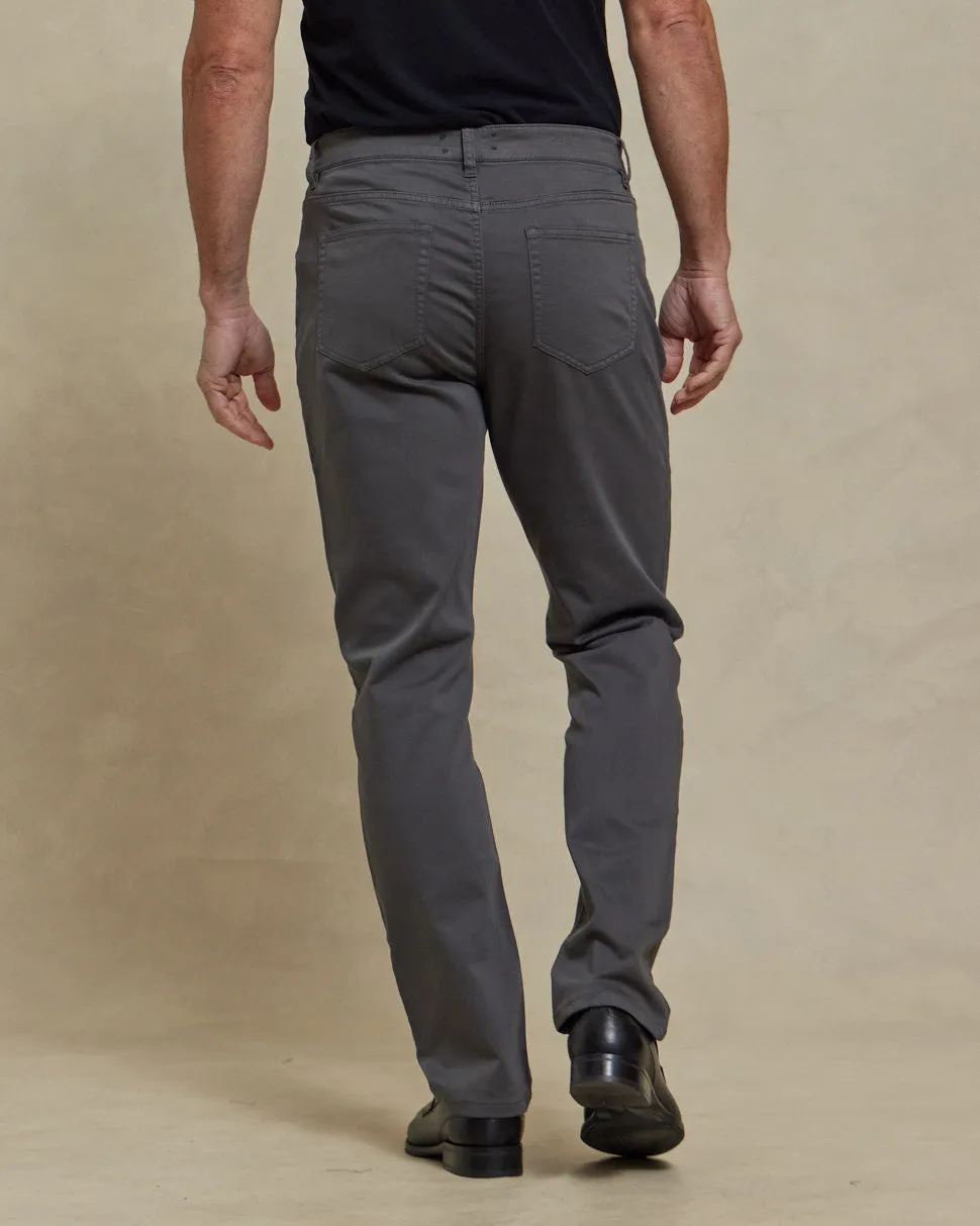 R51 Pant - Flex Terry Comfort Stretch 5-Pocket - Dark Grey