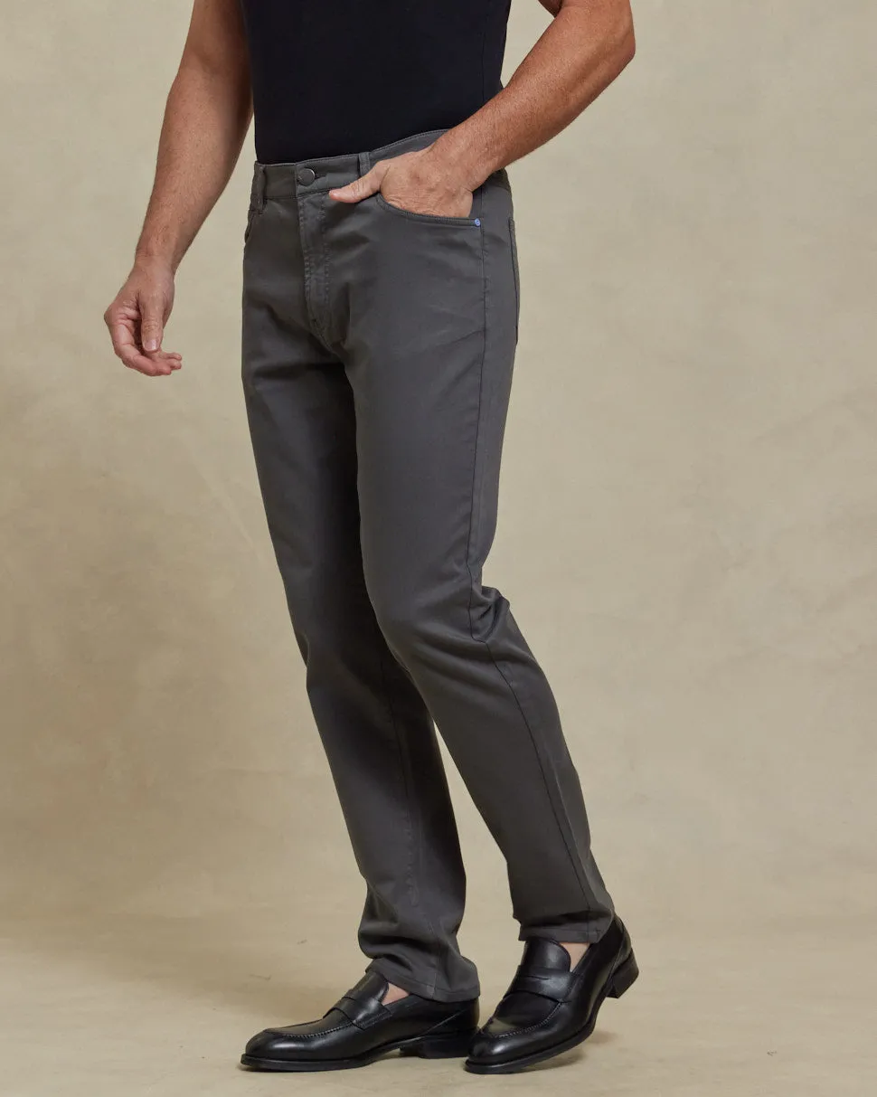 R51 Pant - Flex Terry Comfort Stretch 5-Pocket - Dark Grey