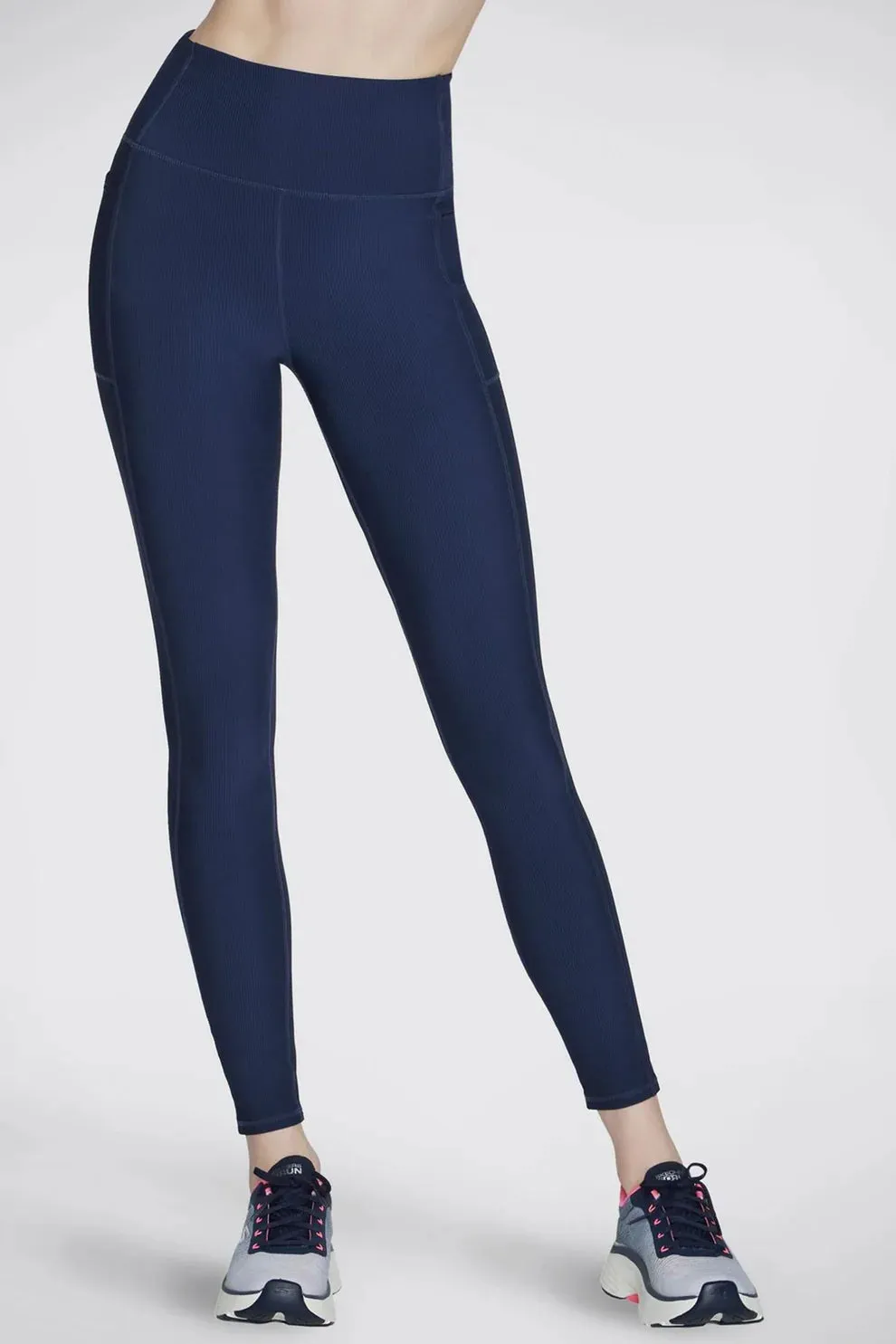 Skechers GO FLEX Rib Full Length High Waisted Legging