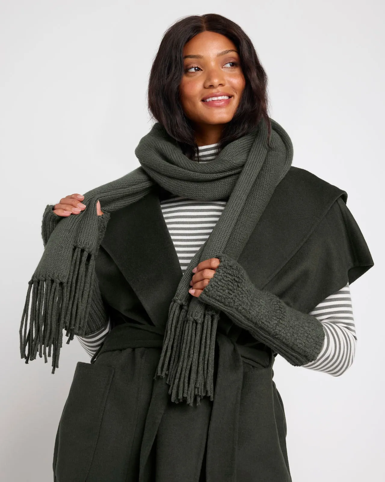 Gorgeous Cellajaneblog Cashblend Fringe Scarf for a Stylish Look.