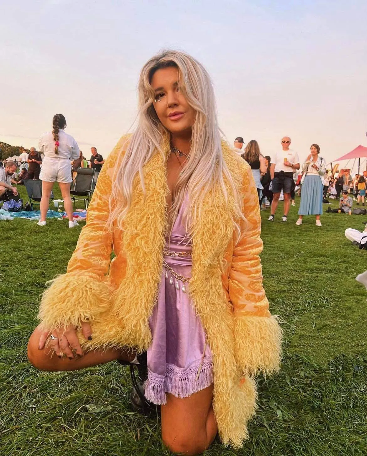 Sunflower Lux Faux fur Coat