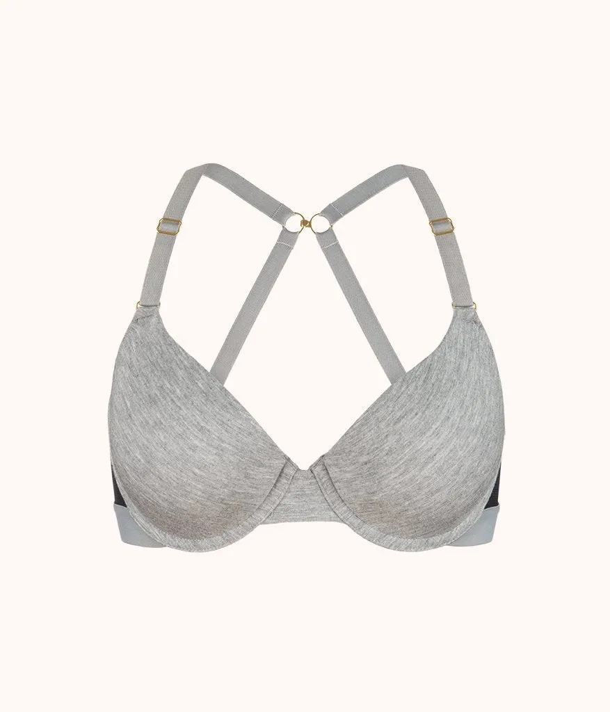 The All-Day T-Shirt Bra Trio: Heather Gray/Jet Black/Toasted Almond