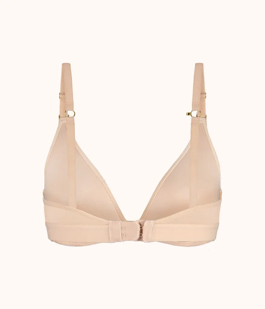 The Flex No-Wire Bra: Toasted Almond