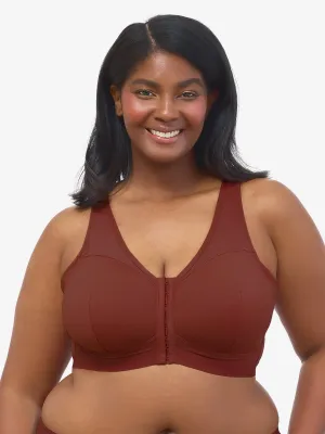 The Harper - Wirefree Mesh Front-Closure Bra