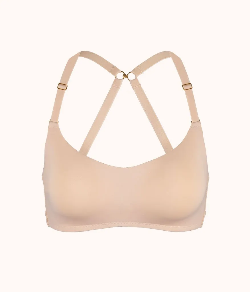 The No-Wire Balconette Bra: Toasted Almond