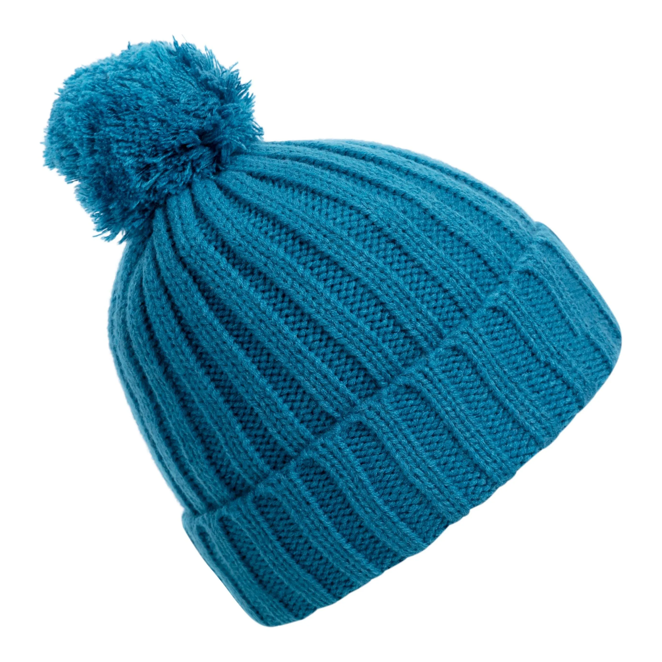 Thorns Unisex Bobble Hat in Bondi Blue