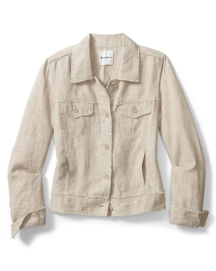 TOMMY BAHAMA TWO PALMS RAW EDGE JACKET